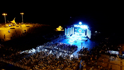 
大海！青春！日照首届大学生沙滩音乐节昨晚开幕啦！-十大外围足球平台app(图2)